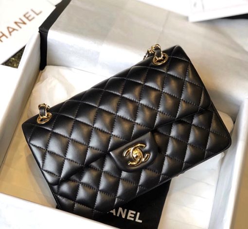 Chanel Medium Flap Bag Black 25Cm A01112 Y01295 94305 - Image 8