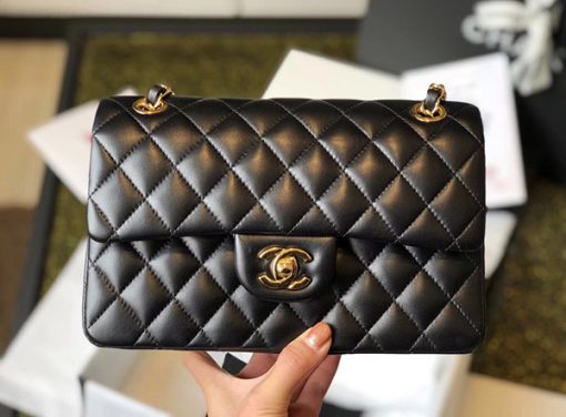 Chanel Medium Flap Bag Black 25Cm A01112 Y01295 94305 - Image 3