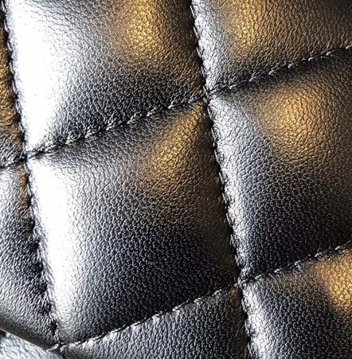 Chanel Medium Flap Bag Black 25Cm A01112 Y01295 94305 - Image 6