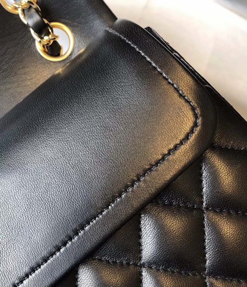 Chanel Medium Flap Bag Black 25Cm A01112 Y01295 94305 - Image 7