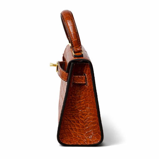 Hermes Kelly Sellier 20Cm Gold Matte Alligator Gold Hardware - Image 3