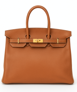 H Handbags Birkin 35 Barenia Faubourg Gold Hardware