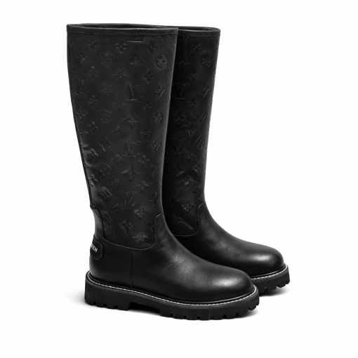 Dior Dio(R)Evolution Ankle Boots Rubber Maccrocannage Black - Image 2