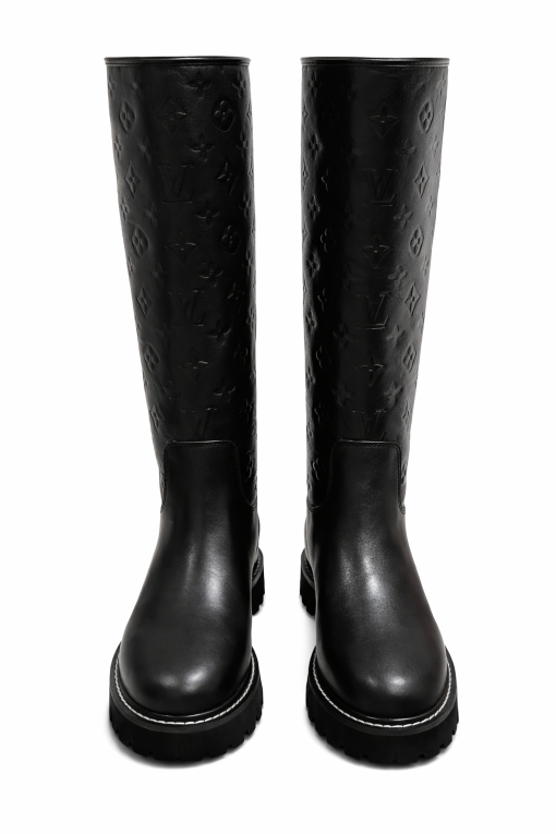 Dior Dio(R)Evolution Ankle Boots Rubber Maccrocannage Black - Image 4
