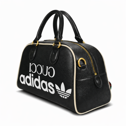 Gucci X Adidas Mini Duffle Bag Black 31.5Cm 702397 U3Zct 8726 - Image 2