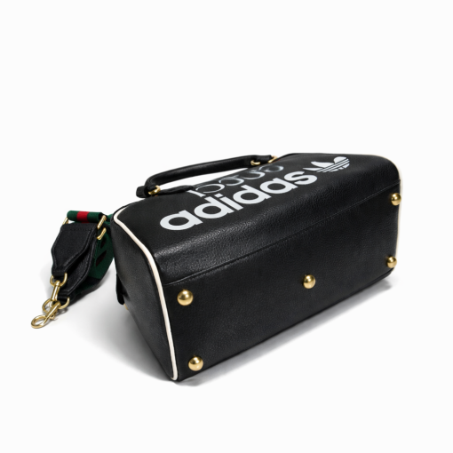 Gucci X Adidas Mini Duffle Bag Black 31.5Cm 702397 U3Zct 8726 - Image 3