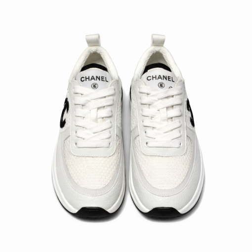 Chanel Cc Sneakers White - Image 2