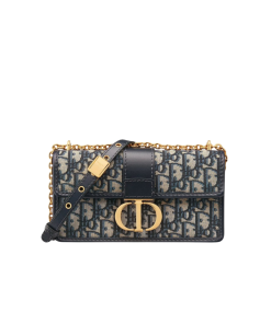 30 Montaigne  Bag With Chain Blue