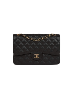 Double Flap Bag Black Hardware