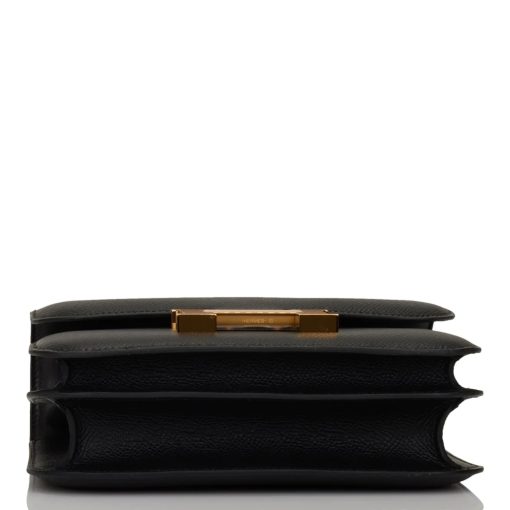 Hermes Constance Bag 18 Black Epsom Gold Hardware - Image 6