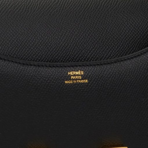 Hermes Constance Bag 18 Black Epsom Gold Hardware - Image 8