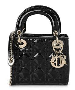 Christian Dior  Mini Lady Dior Black 17cm