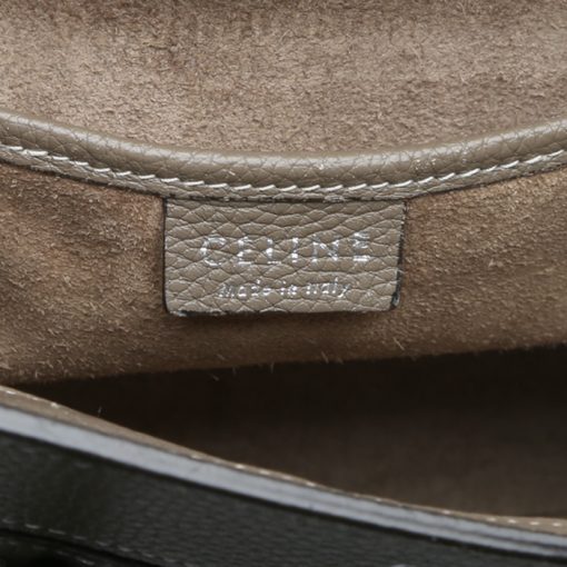 Celine Nano Luggage Bag In Drummed Calfskin Beige 189243Dru09So - Image 4