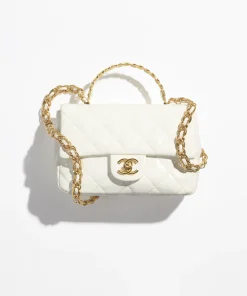 Small Flap Bag With Top Handle