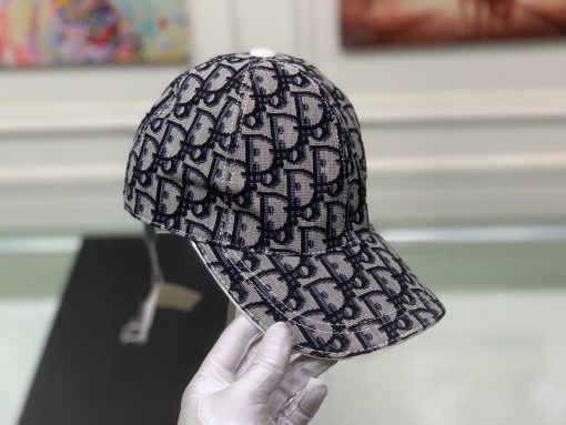 Dior Oblique Jacquard Baseball Cap - Image 5