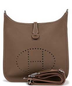 Hermes Evelyne Iii Pm Anemone Clemence Palladium Hardware