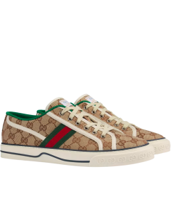 Gucci Tennis 1977 Sneaker Beige Abony 606111 Hvk20 9766