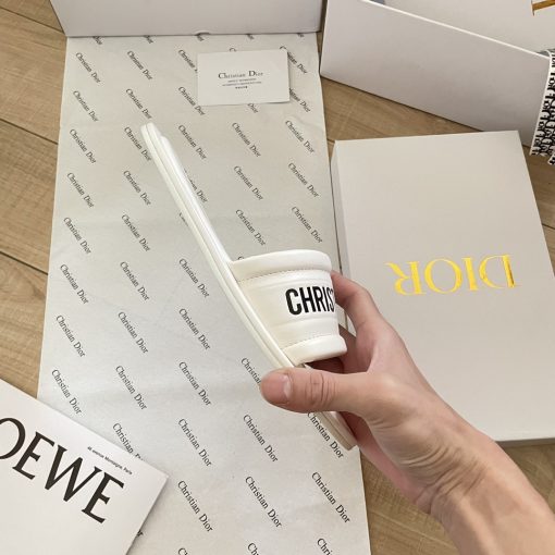 Dior Every D Slide Embossed Lambskin White Kcq861Lbo S03W - Image 2