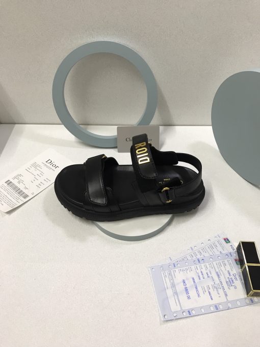 Dior Dioract Sandal Lambskin Black Kcq547Lab S900 - Image 2