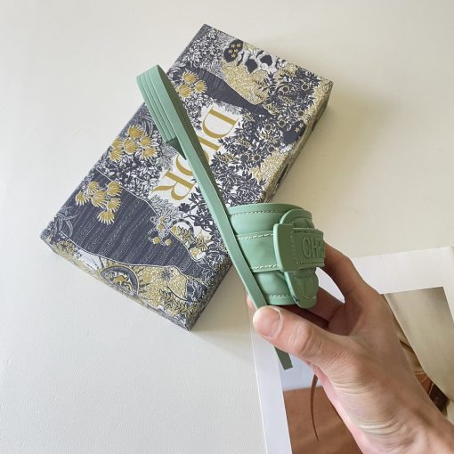 Dior Dio(R)Evolution Nylon Slides Embossed Macrocannage Green - Image 6