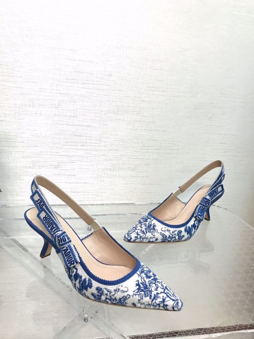 Dior J'Adior Slingback Pump Blue Kcp761Jhr60W - Image 2