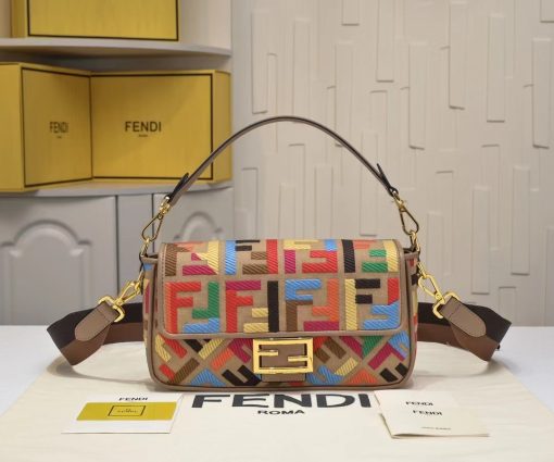 Fendi Baguette Multicolor 8Br600Ahw7F18H2 - Image 2
