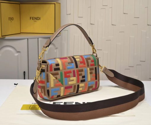 Fendi Baguette Multicolor 8Br600Ahw7F18H2 - Image 3