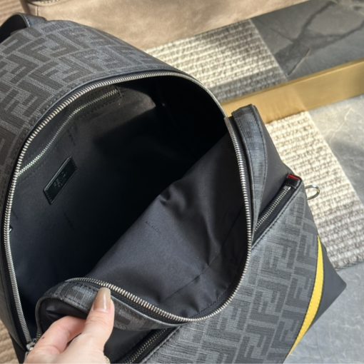 Fendi Diagonal Fendi Diagonal Backpack Nylon Black 35Cm 7Vz042A9Xtf17Bj - Image 11