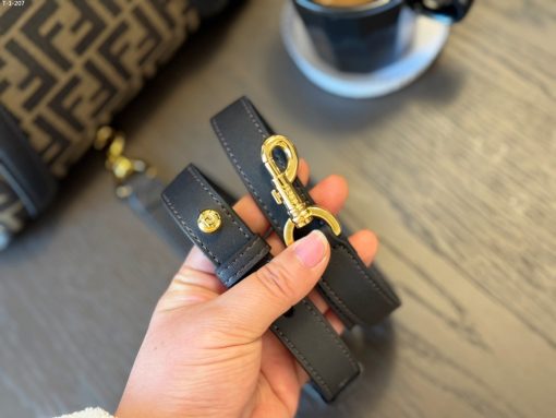 Fendi Boston 365 Brown Ff Jacquard Fabric Bag 27Cm 8Bl152Alp3F1N1S - Image 8