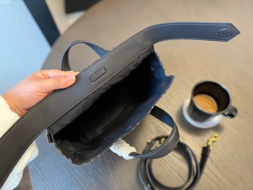 Fendi Boston 365 Brown Ff Jacquard Fabric Bag 27Cm 8Bl152Alp3F1N1S - Image 9