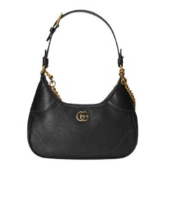Gucci Aphrodite Small Shoulder Bag In Black 731817 Aaa9F 1000