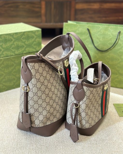 Gucci Ophidia Gg Small Shoulder Bag ?Beige And Ebony 28Cm 781402 96Iwg 8745 - Image 4