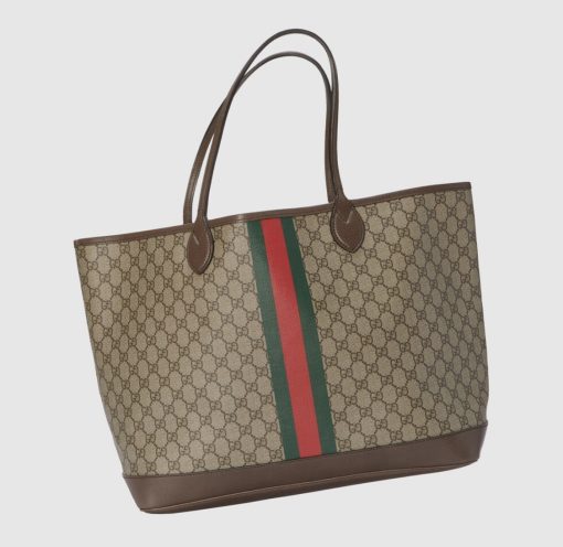 Gucci Brown Ophidia Gg Large Tote Bag 40Cm - Image 2