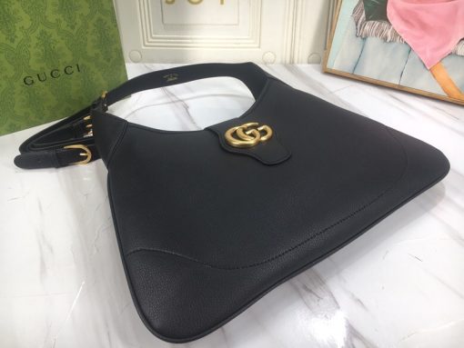 Gucci Aphrodite Medium Shoulder Bag In Black 39Cm 726274 Aaa9F 1000 - Image 6