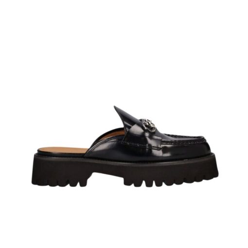 Gucci Women's Mule With Horsebit Black 764207 Ds800 1000 - Image 11