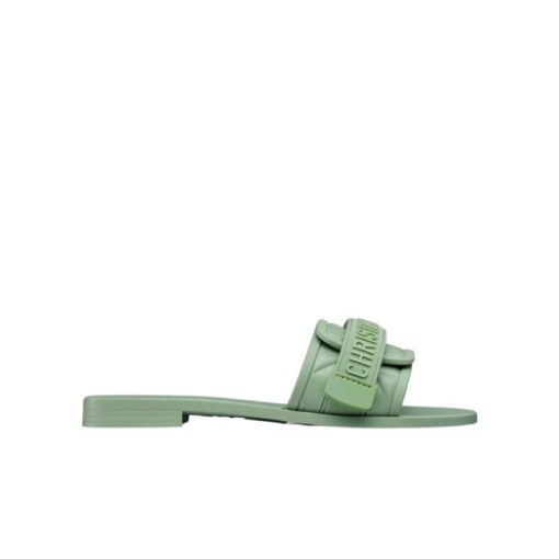 Dior Dio(R)Evolution Nylon Slides Embossed Macrocannage Green - Image 8