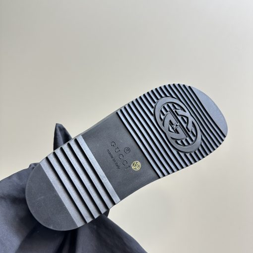 Gucci Double G Sandal Beige And Ebony 771575 G1730 9755 - Image 2