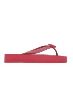 Gucci Women's Chevron Thong Red 655463 J8710 6433