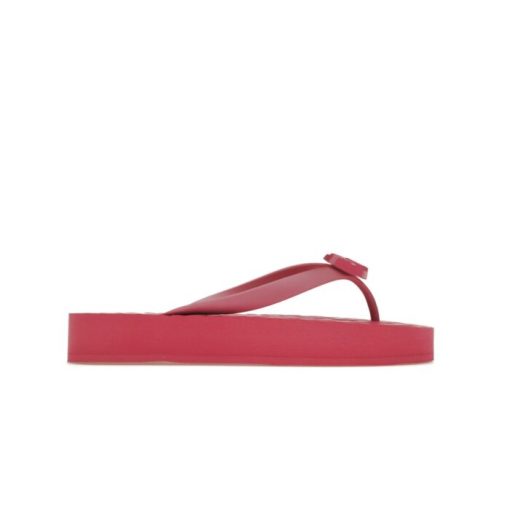 Gucci Women's Chevron Thong Red 655463 J8710 6433 - Image 11