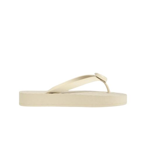 Gucci Women's Chevron Thong White 655463 J8710 9022 - Image 11