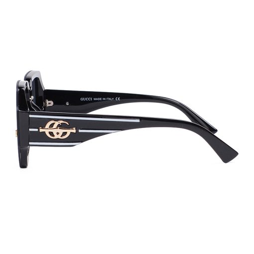 Gucci Gg Gradient Square Sunglasses With Line In Black - Image 5