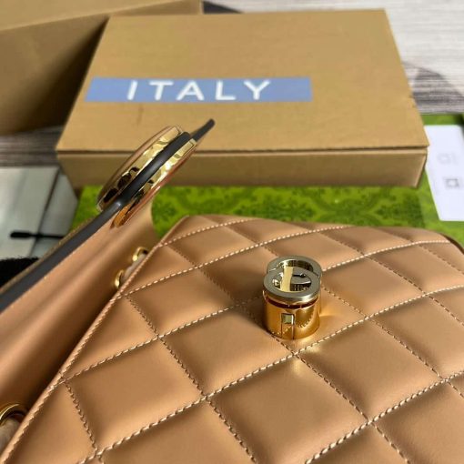 Gucci Deco Small Shoulder Bag Beige 25Cm 740834 Aab1Q 2754 - Image 5