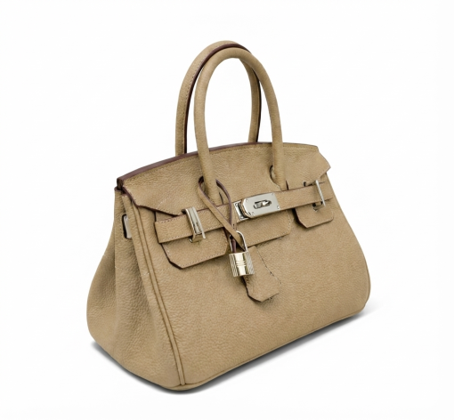 Hermes Birkin Shoulder 30 Beige Marfa Togo Leather Gold Hardware - Image 2