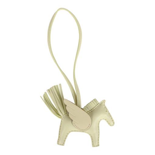 Hermes Pegase Rodeo Bag Charm PM Jaune Milton Milo Lambskin - Image 2