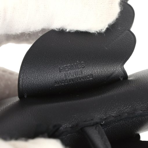 Hermes Pegase Rodeo Bag Charm MM So Black Milo Lambskin - Image 3