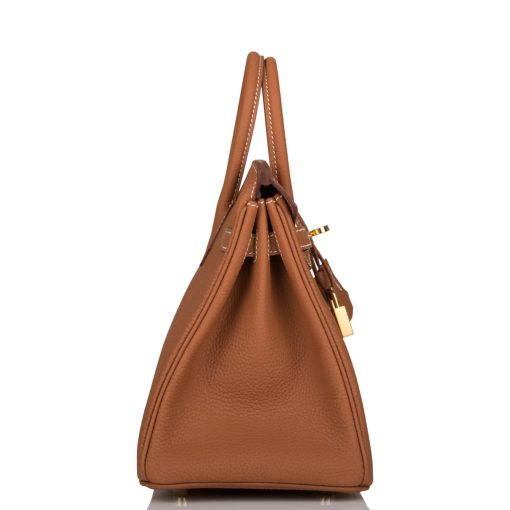 Hermes Birkin 25 Gold Togo Gold Hardware - Image 2