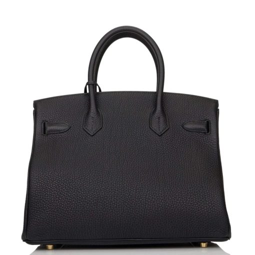 Hermes Birkin 30 Black Togo Gold Hardware - Image 4