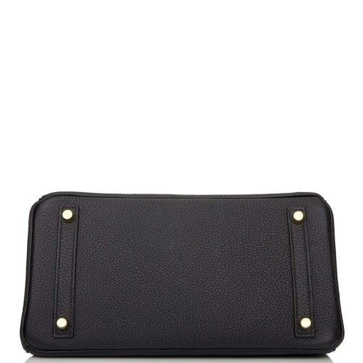 Hermes Birkin 30 Black Togo Gold Hardware - Image 6