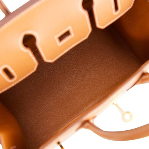 Hermes Birkin Sellier 25 Gold Epsom Gold Hardware - Image 7