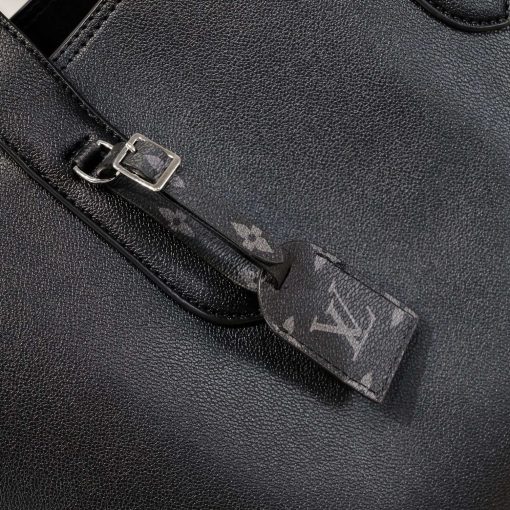 Louis Vuitton Cabas Voyage Nm Taurillon Black 45Cm - Image 6